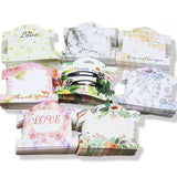50pcs 10x9cm Hair Clips Card Krafts Paper DIY Hair Jewelry Packaging