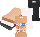 50pcs Hair Clip Display Card for Jewelry Label Packaging Stand Accessories