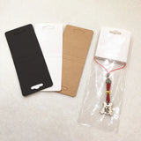 50pcs Necklace/Chain Bracelet Packing Display Cards with 50pcs Opp Bags