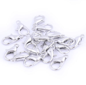 50pcs Mixed Lobster Clasp 12x6mm DIY Jewelry Making Accessories
