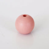 50pcs Pastel Mixed Round Wooden Beads Safety For Kids