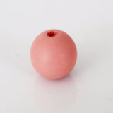 50pcs Pastel Mixed Round Wooden Beads Safety For Kids