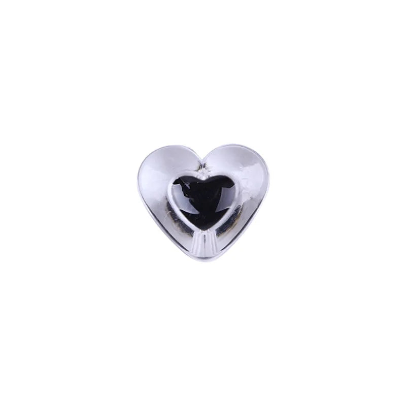 50pcs 16mm Heart Acrylic Beads for Jewelry Making DIY Bracelet