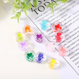 50pcs 16mm Heart Acrylic Beads for Jewelry Making DIY Bracelet