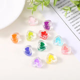 50pcs 16mm Heart Acrylic Beads for Jewelry Making DIY Bracelet