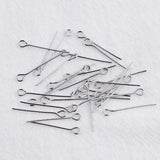 50pcs 18K Plated Metal Ball Head Pins Eye Pins for DIY Earrings Jewelry Making