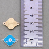 50pcs Evil Eye Charms Pendants for Jewelry Making DIY Accessories