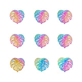 50pcs Stainless Steel Butterfly Flower Pendant Charms for DIY Earring
