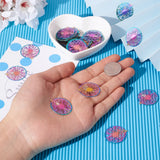50pcs Stainless Steel Butterfly Flower Pendant Charms for DIY Earring