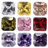 50/20pcs 3x3mm~10x10mm 5A CZ Stone Octangle Shape Various Colors Synthetic Gems