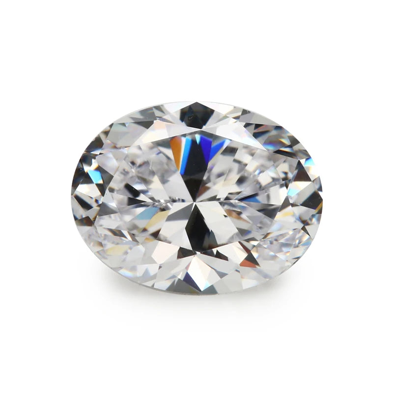 Oval CZ Stones 2x3mm-13x18mm AAAAA Cubic Zirconia Loose Gems