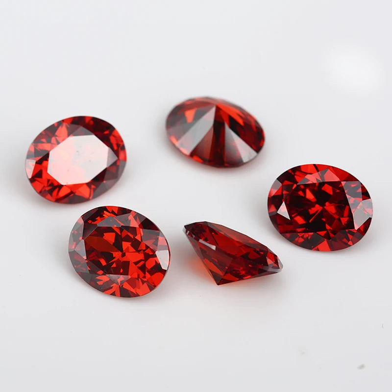 Oval CZ Stones 2x3mm-13x18mm AAAAA Cubic Zirconia Loose Gems