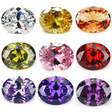 Oval CZ Stones 2x3mm-13x18mm AAAAA Cubic Zirconia Loose Gems
