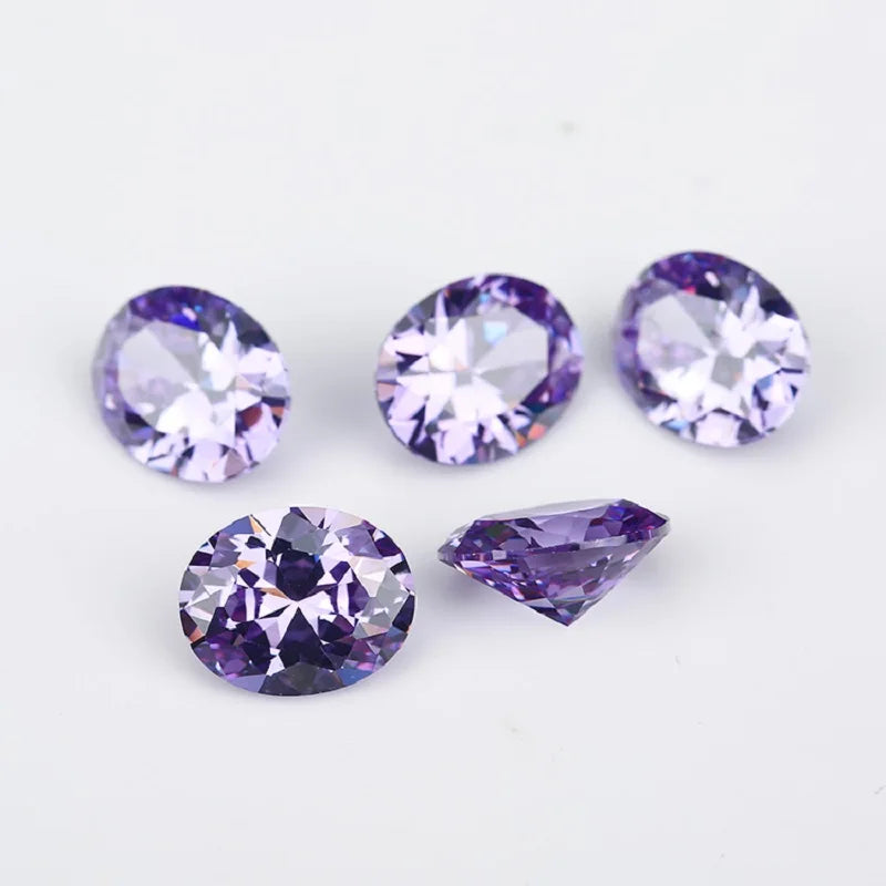 Oval CZ Stones 2x3mm-13x18mm AAAAA Cubic Zirconia Loose Gems