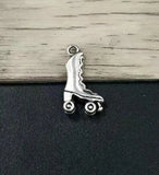 50pcs Roller Skates Charms Pendants Necklaces & Bracelets Accessories