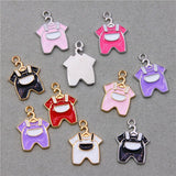 50pcs Baby Clothes Overall Pants Trousers Charms DIY Necklace/Brace