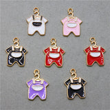 50pcs Baby Clothes Overall Pants Trousers Charms DIY Necklace/Brace