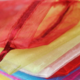 50pcs 22 Colors Jewelry Packaging Bag 7*9 9*12 10*15 13*18cm Organza Bags