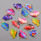 50pcs Butterfly Shape Jewelry Small Fresh Sweet Drop DIY Necklaces Bracelets