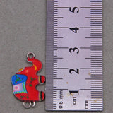 50pcs Elephant Charms Pendants for Jewelry Making DIY Necklaces Bracelets