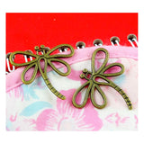 50pcs Antique Bronze Plated Dragonfly Charms Vintage Pendant for DIY Jewelry