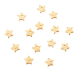 50pcs 304 Stainless Steel Mini Stars Charms Necklace Pendants DIY Jewelry Making