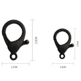 50pcs 35/25mm Plastic Lobster Clasp Hooks Jewelry Making Supplies DIY Findings