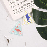 50pcs Colorful Triangle Shape Resin Charms Animal Necklace Earring Pendants
