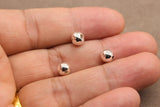50pcs 3mm Sterling Silver Round Ball Beads Jewelry Making Findings