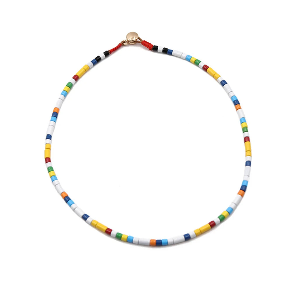 50pcs 3mm Tube Beads for DIY Bohemain Necklace and Bracelets