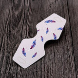 50pcs Paper Jewelry Colorful Cards for Hair Clip Display