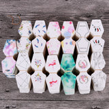 50pcs Paper Jewelry Colorful Cards for Hair Clip Display