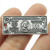 50pcs Money Dollar Pendant Charms For Jewelry Making Antique Silver