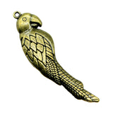 50pcs 58x16mm Bird Charm Jewelry Findings Antique Silver Antique Bronze