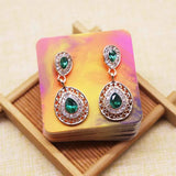 50pcs 5x5cm Earring Card Mult Designs for Display DIY Earring