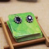 50pcs 5x5cm Earring Card Mult Designs for Display DIY Earring