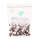 50pcs Mixed Round Printed Flower Porcelain Beads for Jewelry Making 6-12mm