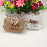 50pcs Hairpin Card+50pcs Opp Bags for Packaging Hair Clip Jewelry