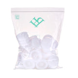 50pcs Plastic Empty Spools Thread Bobbins for Wire Cord Ends Sewing Tools