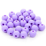 50pcs Macaron Acrylic Round Spacer Beads for Jewelry Making DIY Bracelet