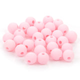 50pcs Macaron Acrylic Round Spacer Beads for Jewelry Making DIY Bracelet