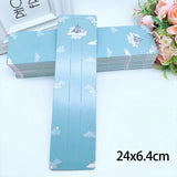 6x21cm Long Display Paper Card Holder for DIY Jewelry Hairband Packaging
