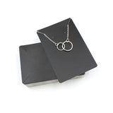 50pcs Earring Display Cards Paperboard for Jewelry Small Businesses