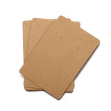 50pcs Earrings Display Cards Cardboard Ear Studs Packaging Hang Tag DIY