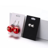 50pcs 6x9cm Keychain Earrings Display Cards DIY Jewelry Packaging