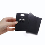 50pcs 6x9cm Keychain Earrings Display Cards DIY Jewelry Packaging