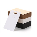 50pcs 6x9cm Keychain Earrings Display Cards DIY Jewelry Packaging