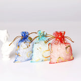 50pcs Small Organza Bag Wedding Jewelry Packaging Drawstring Gift Bag Pouches