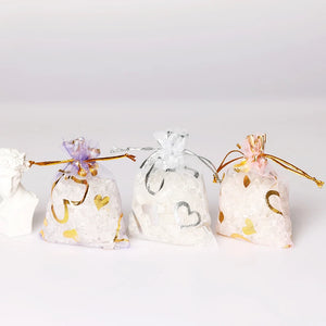 50pcs Small Organza Bag Wedding Jewelry Packaging Drawstring Gift Bag Pouches