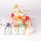50pcs Small Organza Bag Wedding Jewelry Packaging Drawstring Gift Bag Pouches